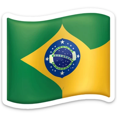 Flag of Brazil Empire sticker