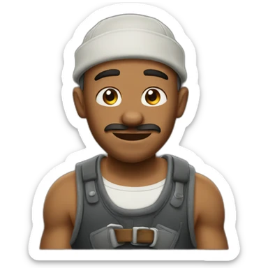 thugboat disney character sticker