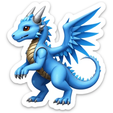 "Dutch Angel Dragon"-Protogen-Primagen-Hybrid-fusion  sticker