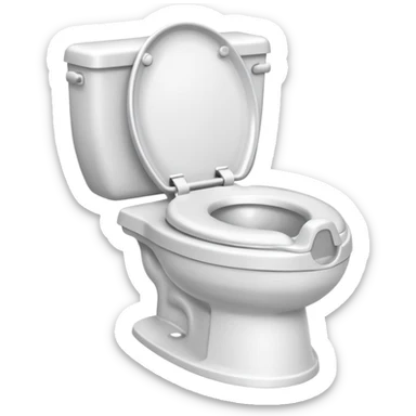 Potty trainer without lid and without face sticker