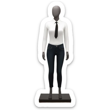mannequin sticker