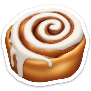 Cinnamon roll sticker