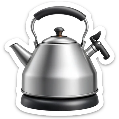 boiling kettle whistling sticker