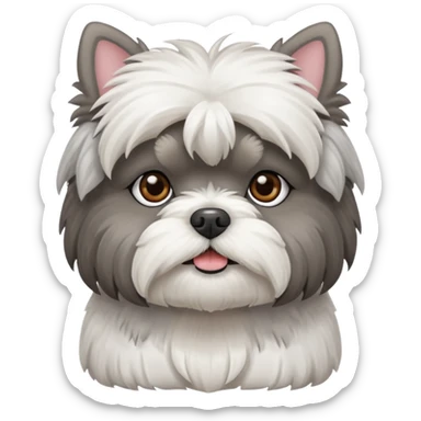 Shih zhu highland terrior sticker
