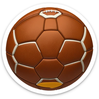 create an airbnb category icon that looks like a football sticker