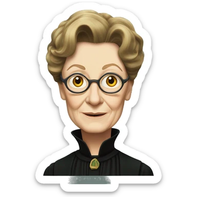 Minerva McGonagall sticker