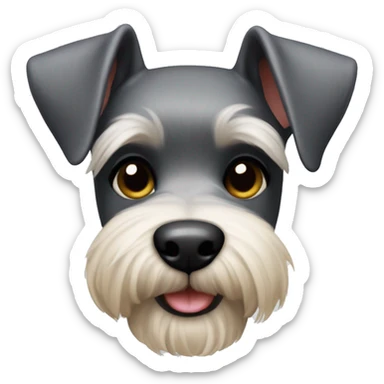 Mini schnauzer  sticker