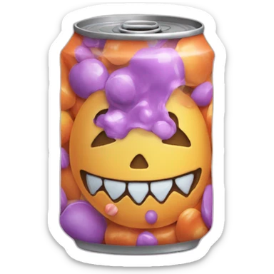 Can you please make me a logo for halloween  and has a theme of candy and haunted. sticker