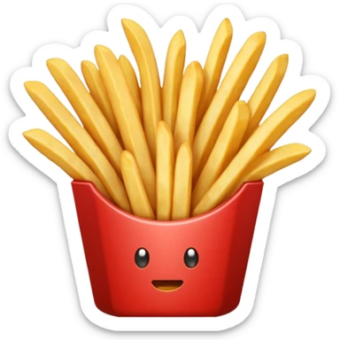 patatine fritte sticker