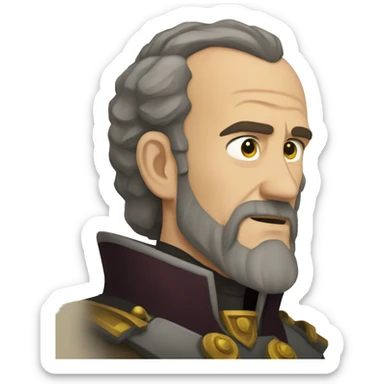 Stannis Baratheon, the one true king of the seven kingdoms sticker