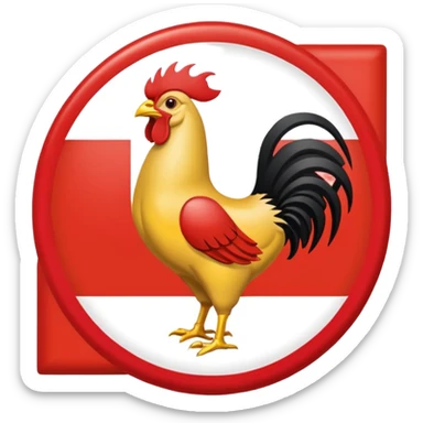 Easter island flag sticker