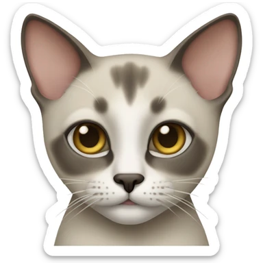 Siamois cat sticker