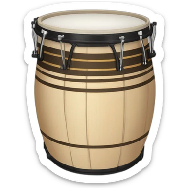 Erlandskian  Terminian Savanbazuk Drum Instrument Ethnic Percussion sticker