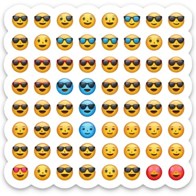 Emojis personalisados sticker