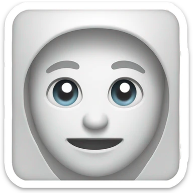 white postcard sticker