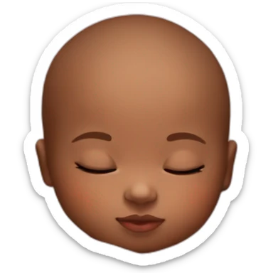 little baby-doll sleeping sticker