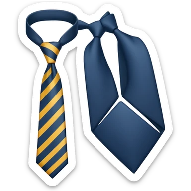 men Tie sticker