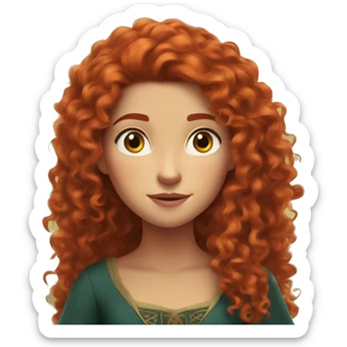 Merida grown up sticker