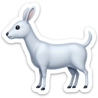 A white tick on blue circle sticker