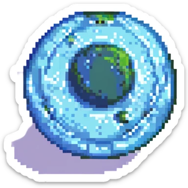 A DISTANT PLANET sticker
