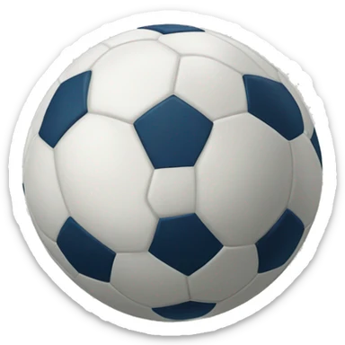 balon de futbol con carcajada de emoji sticker