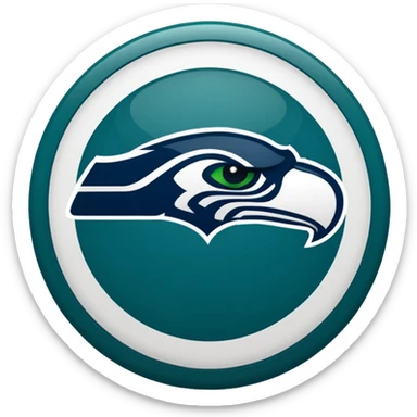NFL Seahawks logo emoji sticker