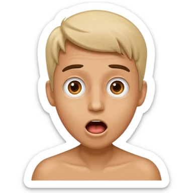 cool perosbn shrug suprised sticker