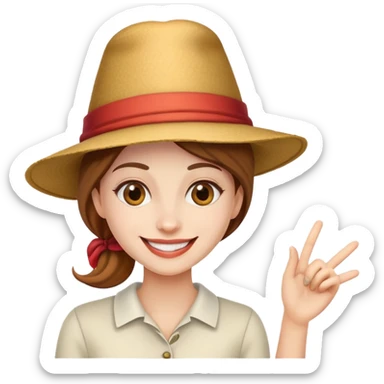 a woman making a good decision and acting like a fool sticker