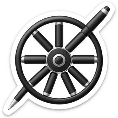 Only Pen Spinner not human sticker