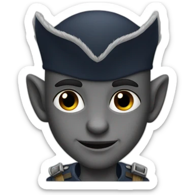 aye aye captain sticker