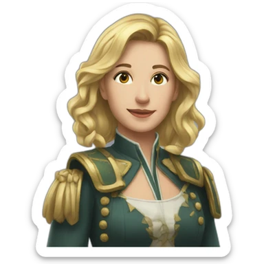 Aurore pique sticker