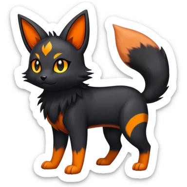 Umbreon-Litten-Torracat-Rocruff-fusion-hybrid full body sticker