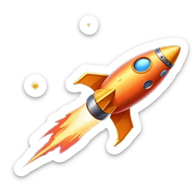 meteor similar to comet without a face transparent sticker