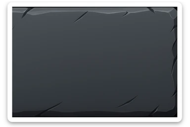 Edit the stone tile image to have dimensions of 715x128 pixels while preserving the rough, cracked edges on all sides. Maintain the original style and texture with a top-down view. Keep the stone's natural appearance and details consistent with the original. sticker