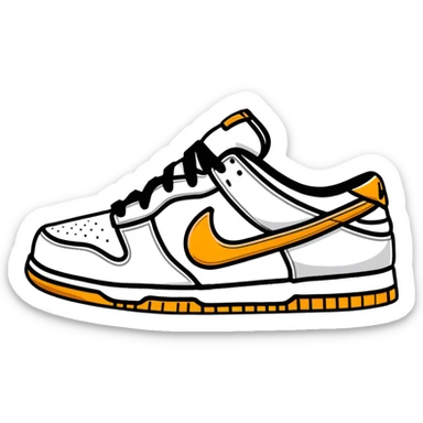 Nike Dunk low sneakers sticker