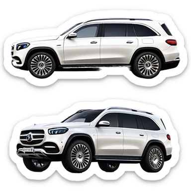 mercedes maybach gls 2022 sticker