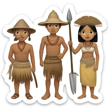 Precolonial Filipino history sticker