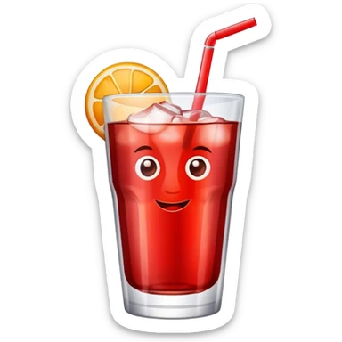 Soda with red saying Alani sticker