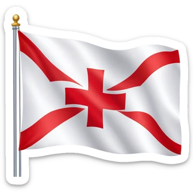 Flag of Haute Savoie sticker