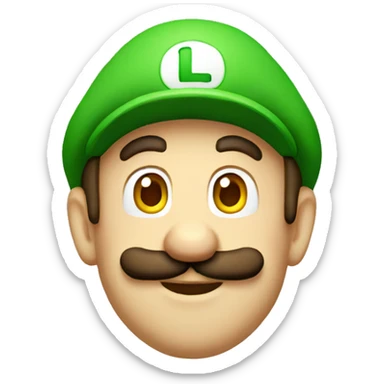 luigi sticker