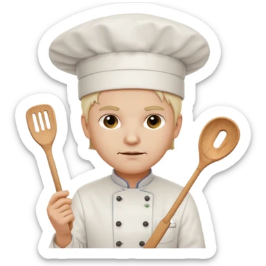 LUCIFER CHEF ATTITUDE sticker