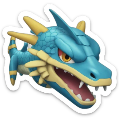gyarados pokemon sticker