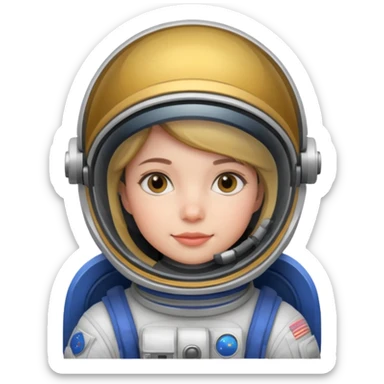 astronout daughter sticker