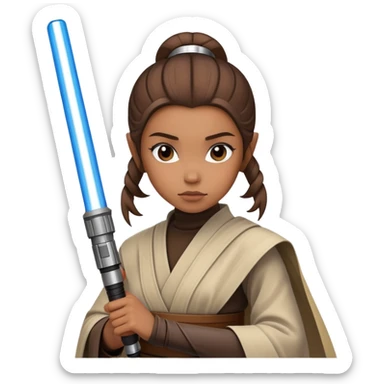 Star Wars Jedi Girl sticker