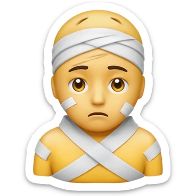 injured emoji sticker