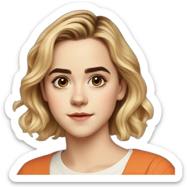 kiernan shipka sticker