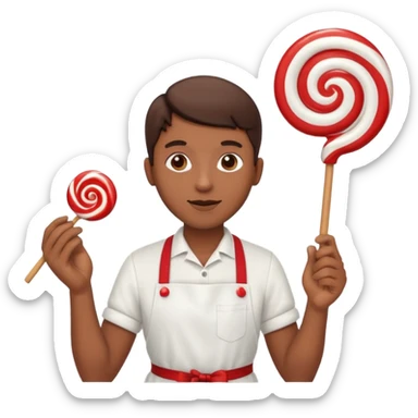 candy shop vendor sticker