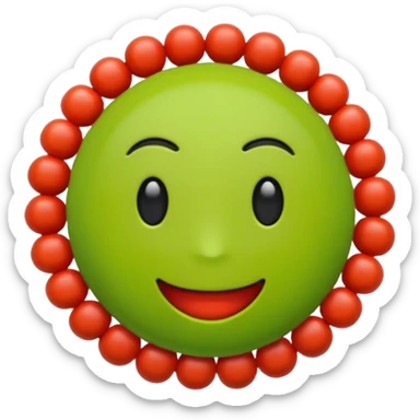 We need to make branded emojis for the NEuron dance studio. The coprative colors are acid green, xylot red coral, and black. sticker