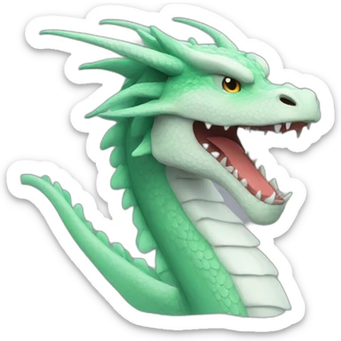 Haku dragon sticker