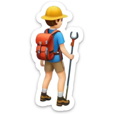 Hike sticker